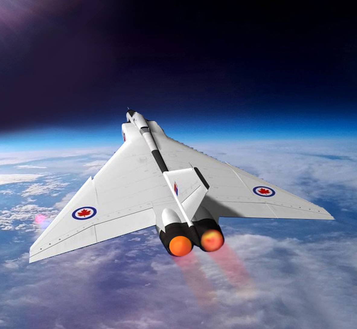 Avro Arrow reaching for the stars